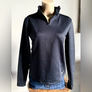 Nike Therma FIT long half zip Women's Black jacket